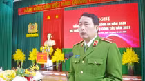 Thứ trưởng Lê Quốc Hùng dự hội nghị tổng kết công tác Công an tỉnh Phú Yên 