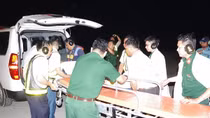 Điều trực thăng bay ra Trường Sa cứu nạn một công nhân