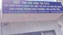 Bị xử phạt vì tự treo bảng hiệu 'Văn phòng phóng viên thường trú'
