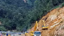 Thông tuyến đèo Khánh Lê nối Nha Trang – Đà Lạt sau sự cố sạt lở 