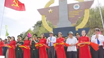Khánh thành Bia ghi danh nơi thành lập Đại đội An ninh vũ trang Phú Yên
