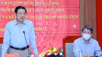 Trưởng Ban Nội chính Trung ương: Tập trung xử lý những sai phạm tại Khánh Hòa