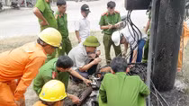 Điều tra hai vụ cháy trạm biến áp điện lực bất thường