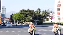 Xuất quân bảo đảm trật tự ATGT Hội nghị hẹp các Bộ trưởng Ngoại giao ASEAN 2020