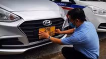 Xe kinh doanh chuyển biển số màu vàng đạt tỷ lệ thấp