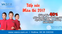 Thí sinh thi đại học, cao đẳng được giảm đến 40% vé máy bay 