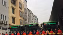  Hà Nội: Buýt nhanh BRT chính thức vận hành chở khách