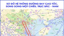 Ngày mai, bắt đầu khai khác hệ thống đường bay cao tốc trục Bắc – Nam