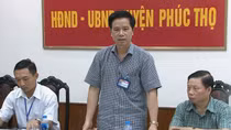 Cách hết các chức vụ trong Đảng đối với Bí thư huyện ủy Phúc Thọ