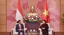 Chủ tịch Quốc hội Nguyễn Thị Kim Ngân hội kiến Tổng thống Indonesia