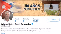 Chủ tịch Cuba "khai trương" trang Twitter cá nhân