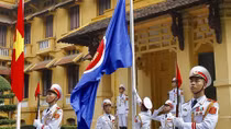 Lễ thượng cờ kỷ niệm 52 năm thành lập ASEAN