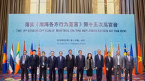 Phiên họp lần thứ 15 các quan chức cấp cao ASEAN - Trung Quốc về thực hiện DOC 