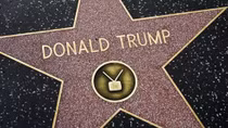 Ngôi sao Danh vọng của ông Trump được rào chắn cẩn thận 
