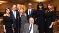 4 cựu Tổng thống Mỹ tri ân bà Barbara Bush