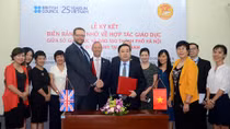 Ký kết hợp tác giáo dục giữa Hà Nội và Hội đồng Anh