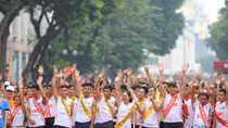 Những thí sinh độc đáo trong cuộc đua Kizuna Ekiden 2018