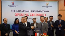 Ngôn ngữ Indonesia chính thức được giảng dạy tại Đại học Quốc gia Hà Nội