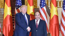 Thủ tướng Nguyễn Xuân Phúc hội kiến Tổng thống Hoa Kỳ Donald Trump