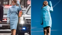 Tượng gỗ của bà Trump bị thiêu rụi ngay tại quê nhà