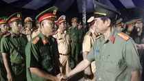 Công an TP Hồ Chí Minh tổ chức Lễ ra quân tấn công trấn áp tội phạm