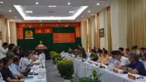 Công an TP Hồ Chí Minh tăng cường thông tin về hình ảnh đẹp của cán bộ chiến sĩ 
