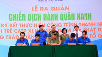 Tuổi trẻ Công an TP Hồ Chí Minh ra quân Chiến dịch tình nguyện Hành quân xanh