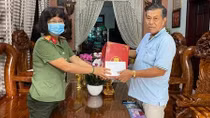 Công an tỉnh BR-VT thăm hỏi các nguyên lãnh đạo 
