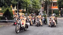 Công an TP Hồ Chí Minh tăng cường tuần tra kiểm soát lưu động 