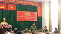 Cụm thi đua số 1 sơ kết phong trào thi đua “Vì An ninh Tổ quốc”