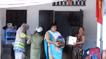Hưởng ứng đợt vận động cứu trợ đồng bào bị thiệt hại bởi cơn bão số 3 