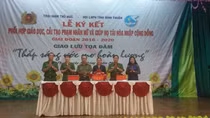 Ký kết quy chế phối hợp giáo dục, cải tạo phạm nhân nữ