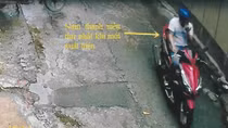 Truy tìm 2 nghi can trộm bị camera ghi được biển số xe