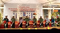 Khởi công xây dựng trụ sở Công an TP Bà Rịa và Công an huyện Đất Đỏ