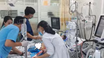 Một bệnh nhi sốc sốt xuất huyết biến chứng suy đa cơ quan