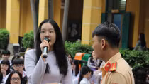 Chương trình “Hành trình Văn hóa giao thông” đến với học sinh phổ thông 