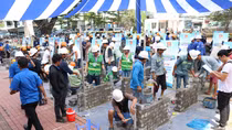 Sôi nổi hội thi Bàn tay vàng ngành xây dựng lần 3 
