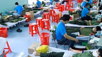 Hơn 220 cán bộ chiến sỹ Công an Bình Phước hiến máu tình nguyện