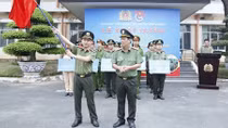 Tuổi trẻ Công an Bình Dương xuất quân tình nguyện