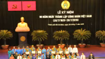 TP Hồ Chí Minh tổ chức kỷ niệm 90 năm thành lập Công đoàn Việt Nam