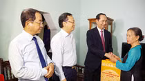 Chủ tịch nước Trần Đại Quang về thăm, làm việc tại tỉnh Hưng Yên