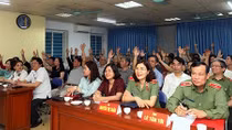 Cử tri tín nhiệm giới thiệu Thứ trưởng Lê Tấn Tới ứng cử đại biểu Quốc hội