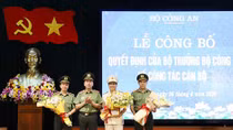 Bộ Công an công bố quyết định về công tác cán bộ