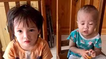 Tìm người thân cho 2 cháu bé bị bỏ rơi