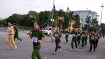 Công an tỉnh Hưng Yên tổ chức Giải chạy vũ trang – việt dã năm 2019