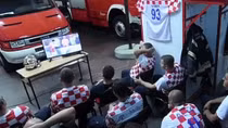 Đội cứu hỏa Croatia bỏ lỡ khoảnh khắc chiến thắng lịch sử của đội tuyển ở World Cup