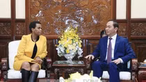 Chủ tịch nước tiếp Đại sứ Nam Phi chào kết thúc nhiệm kỳ