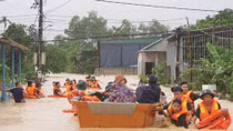 Điện của Thường trực Ban Bí thư về tăng cường công tác phòng, chống thiên tai, khắc phục hậu quả mưa lũ tại các tỉnh miền Trung