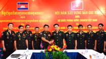 Việt Nam - Campuchia hợp tác xây dựng pháp luật quân sự, quốc phòng
