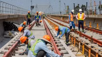 Thi công tuyến Metro số 1 giữa mùa dịch
